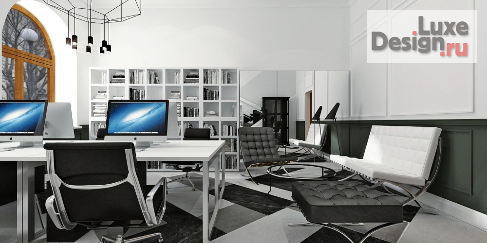 Дизайн интерьера офиса "Офис в особняке." (фото 4) от дизайнера Студия дизайна A STUDIO Дизайн интерьера офиса "Офис в особняке." (фото 4)