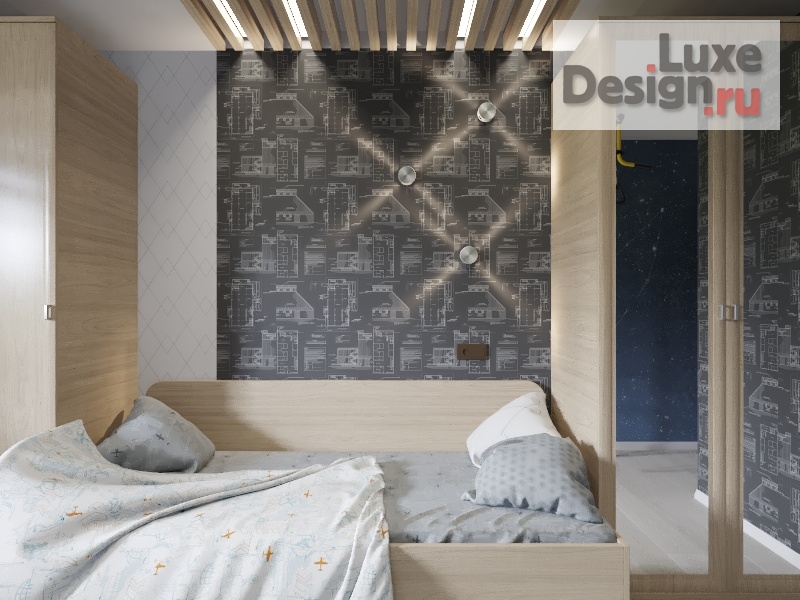 Дизайн интерьера трехкомнатной квартиры "Лето каждый день" (фото 13)