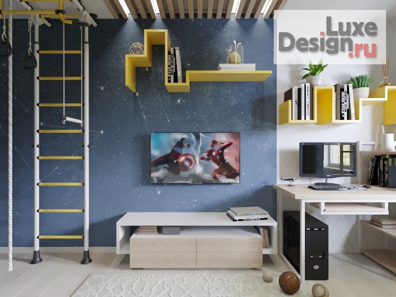 Дизайн интерьера трехкомнатной квартиры "Лето каждый день" (фото 14)