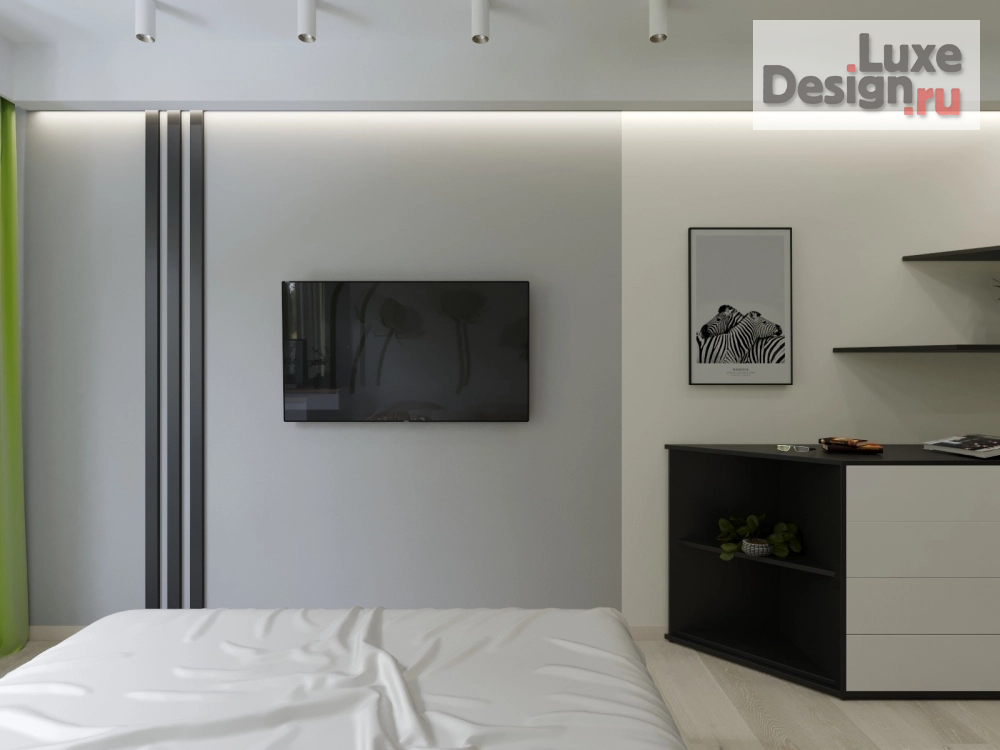 Дизайн интерьера трехкомнатной квартиры "Лето каждый день" (фото 9)