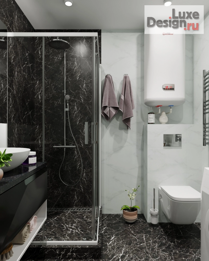 Дизайн интерьера однокомнатной квартиры "Мягкий лофт. Дизайн студии в ЖК "Пермьер" " (фото 10)