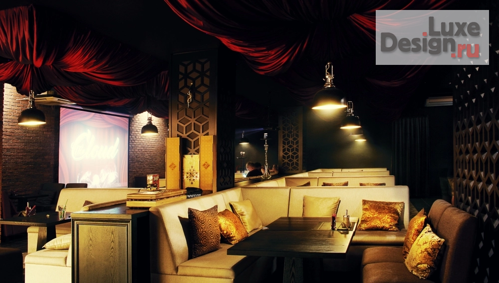 Дизайн интерьера ресторана "Проект ресторана «The clouds»" (фото 1)