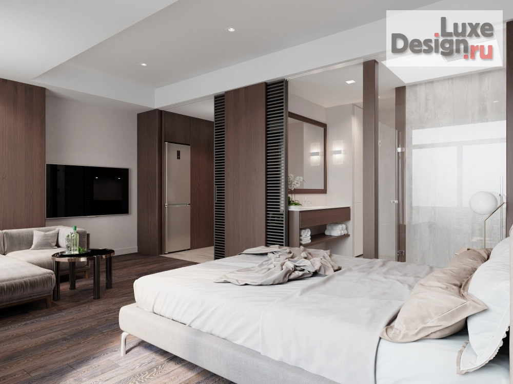 Дизайн интерьера однокомнатной квартиры "Квартира студия под сдачу. Грузия. " (фото 4)