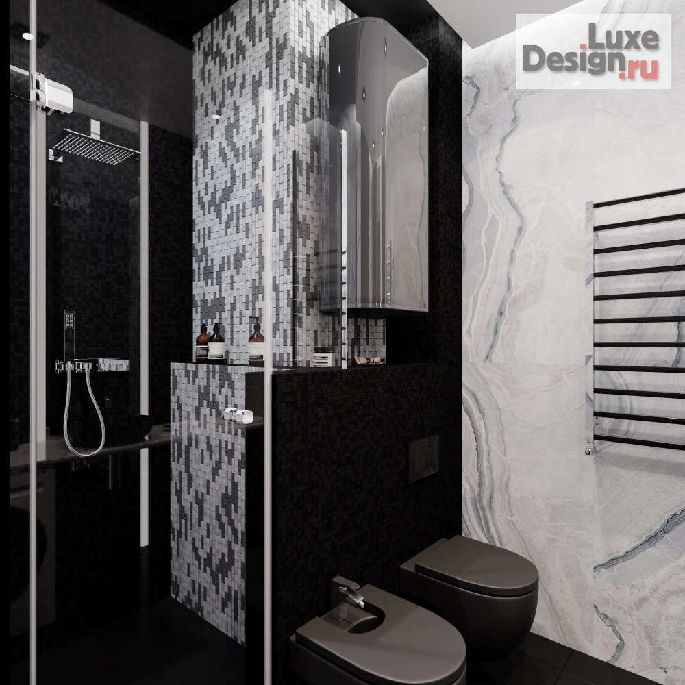 Дизайн интерьера однокомнатной квартиры "Квартира в жк Тринити " (фото 6)