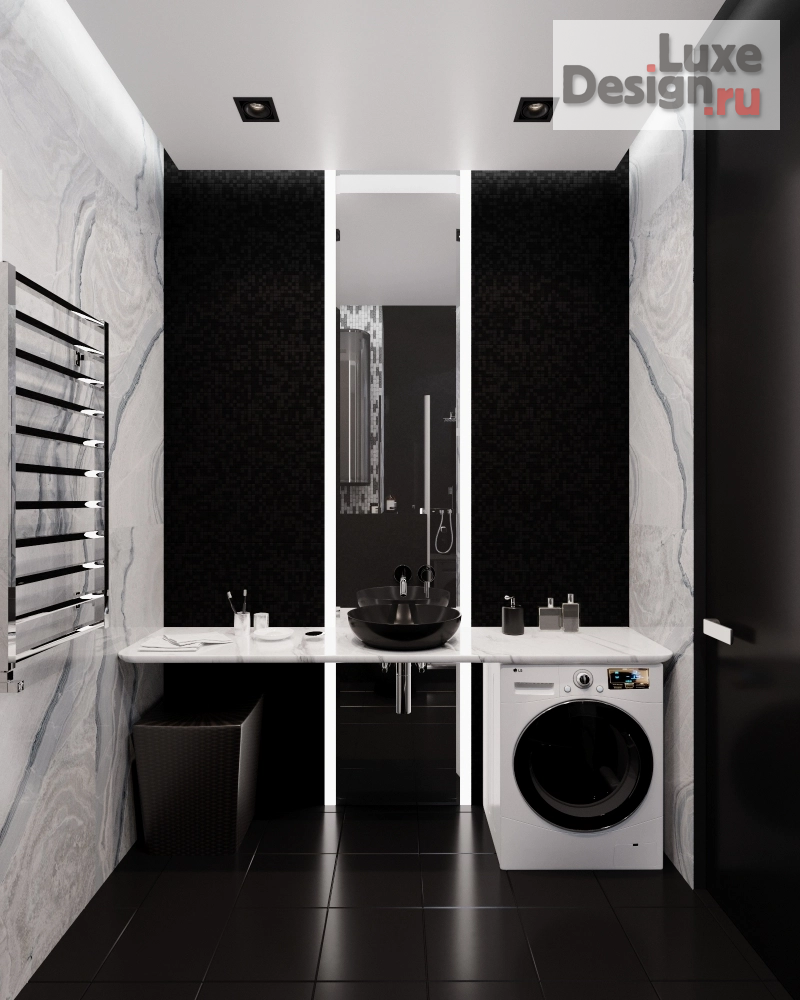 Дизайн интерьера однокомнатной квартиры "Квартира в жк Тринити " (фото 5)