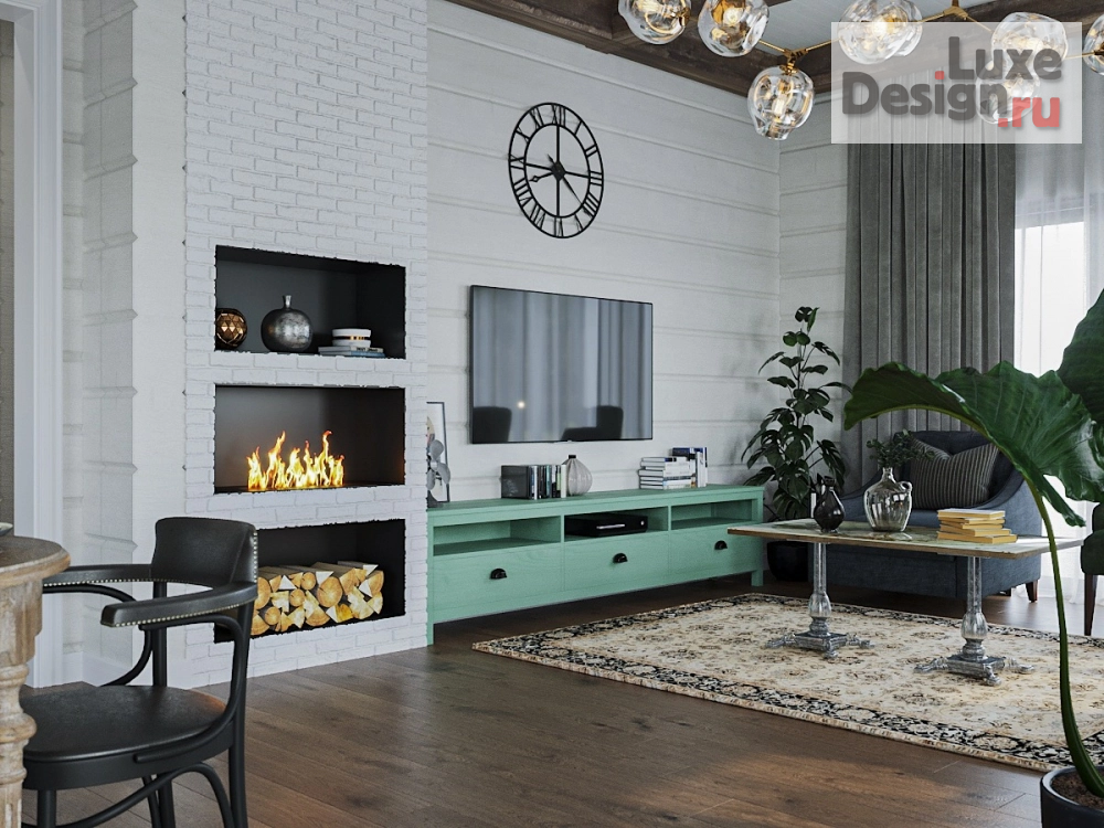 Дизайн интерьера загородного дома "Загородный дом для молодой семьи" (фото 4)