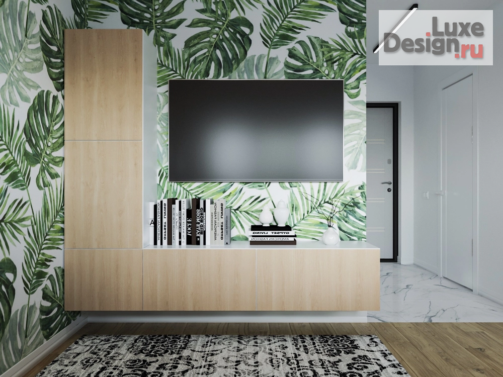 Дизайн интерьера квартиры студии "Студия для молодой пары" (фото 1)