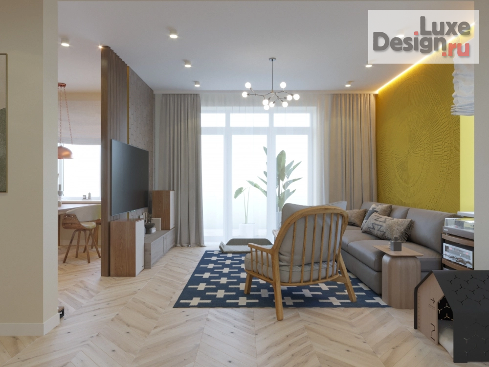 Дизайн интерьера таунхауса "Таун-хаус в поселке "Новый Де-Фриз"" (фото 6) от дизайнера ТИХИЙ Алексей Сергеевич Дизайн интерьера таунхауса "Таун-хаус в поселке "Новый Де-Фриз"" (фото 6)