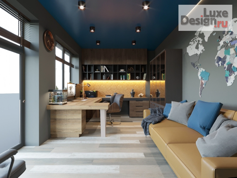 Дизайн интерьера загородного дома "Дом Солнца" (фото 38) от дизайнера ТИХИЙ Алексей Сергеевич Дизайн интерьера загородного дома "Дом Солнца" (фото 38)