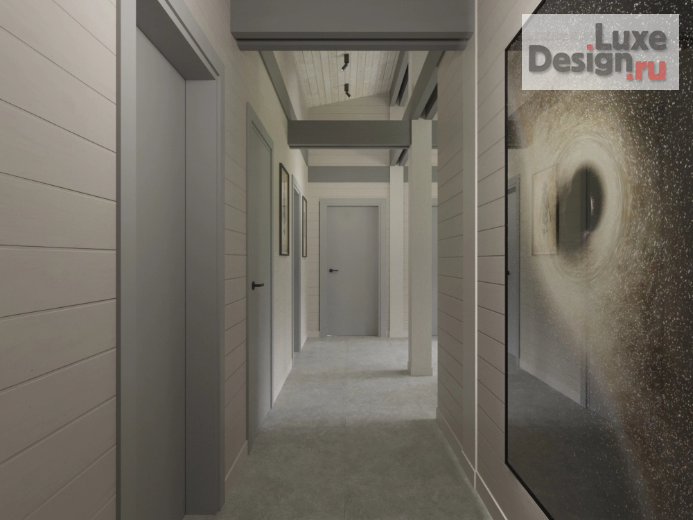 Дизайн интерьера частного дома "Фахверковый дом в поселке "Дубровский" Приморского края" (фото 29)