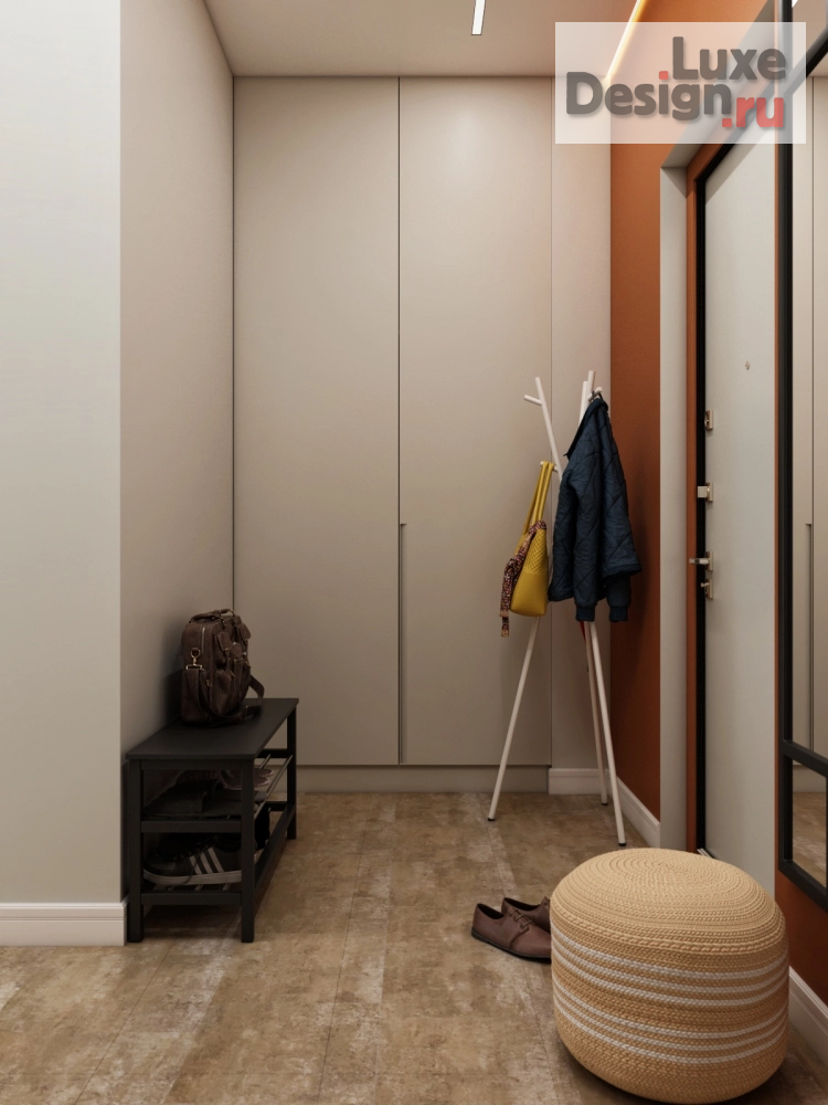 Дизайн интерьера четырехкомнатной квартиры "Дизайн проект квартиры ЖК Пряники" (фото 1)