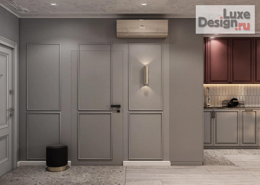 Дизайн интерьера двухкомнатной квартиры "Дизайн-проект квартиры  ЖК Ренессанс" (фото 2)