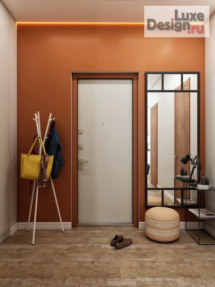 Дизайн интерьера четырехкомнатной квартиры "Дизайн проект квартиры ЖК Пряники" (фото 3)