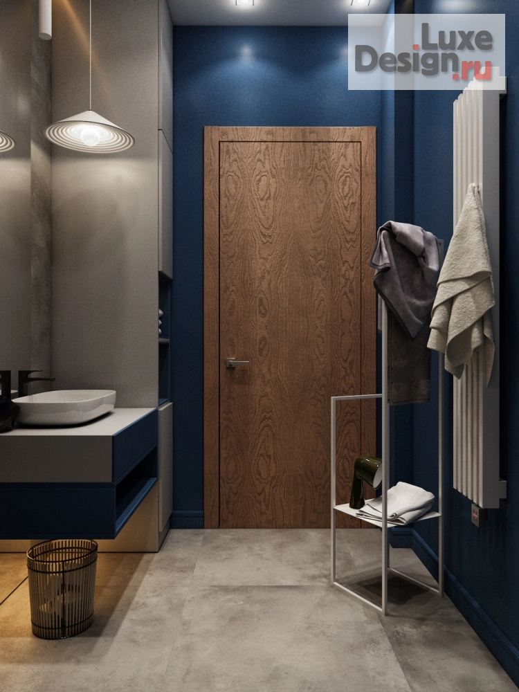 Дизайн интерьера четырехкомнатной квартиры "Дизайн проект квартиры ЖК Пряники" (фото 57)