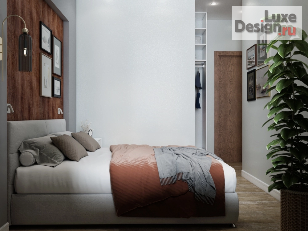 Дизайн интерьера четырехкомнатной квартиры "Дизайн проект квартиры ЖК Пряники" (фото 25)