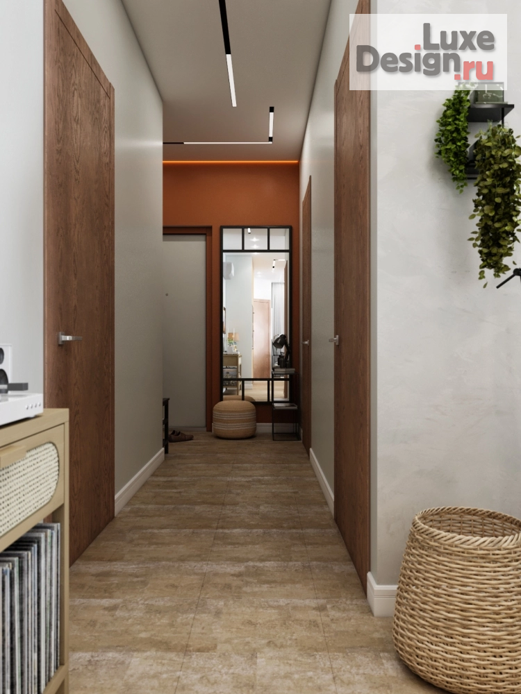 Дизайн интерьера четырехкомнатной квартиры "Дизайн проект квартиры ЖК Пряники" (фото 5)