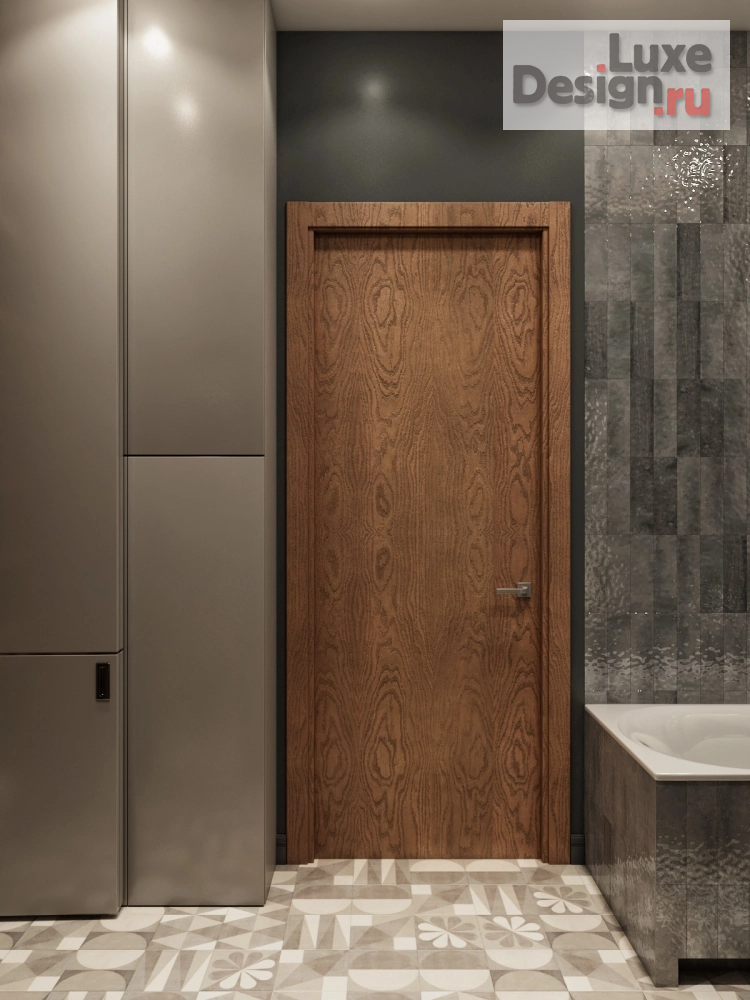 Дизайн интерьера четырехкомнатной квартиры "Дизайн проект квартиры ЖК Пряники" (фото 47)