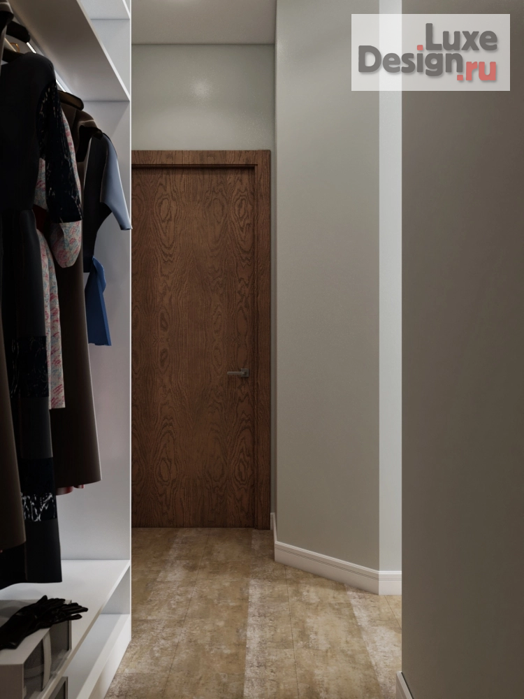 Дизайн интерьера четырехкомнатной квартиры "Дизайн проект квартиры ЖК Пряники" (фото 28)