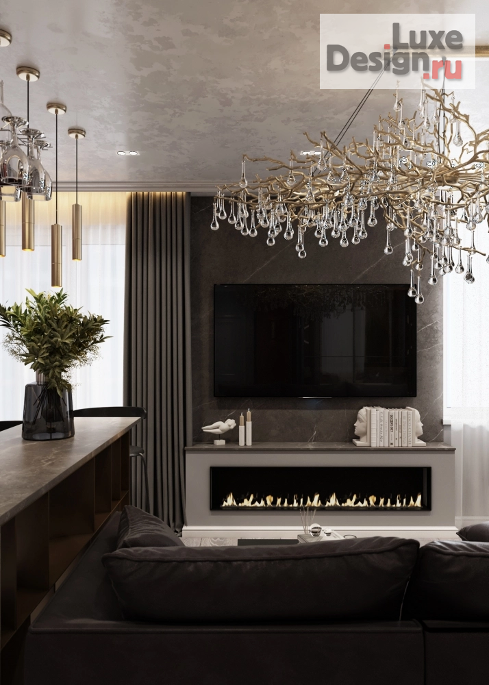 Дизайн интерьера двухкомнатной квартиры "Дизайн-проект квартиры  ЖК Ренессанс" (фото 9)