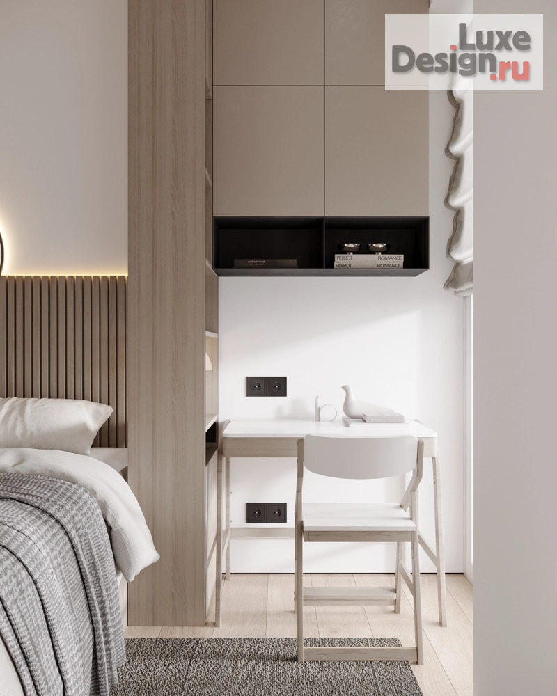 Дизайн интерьера трехкомнатной квартиры "ЖК Пряники" (фото 9)