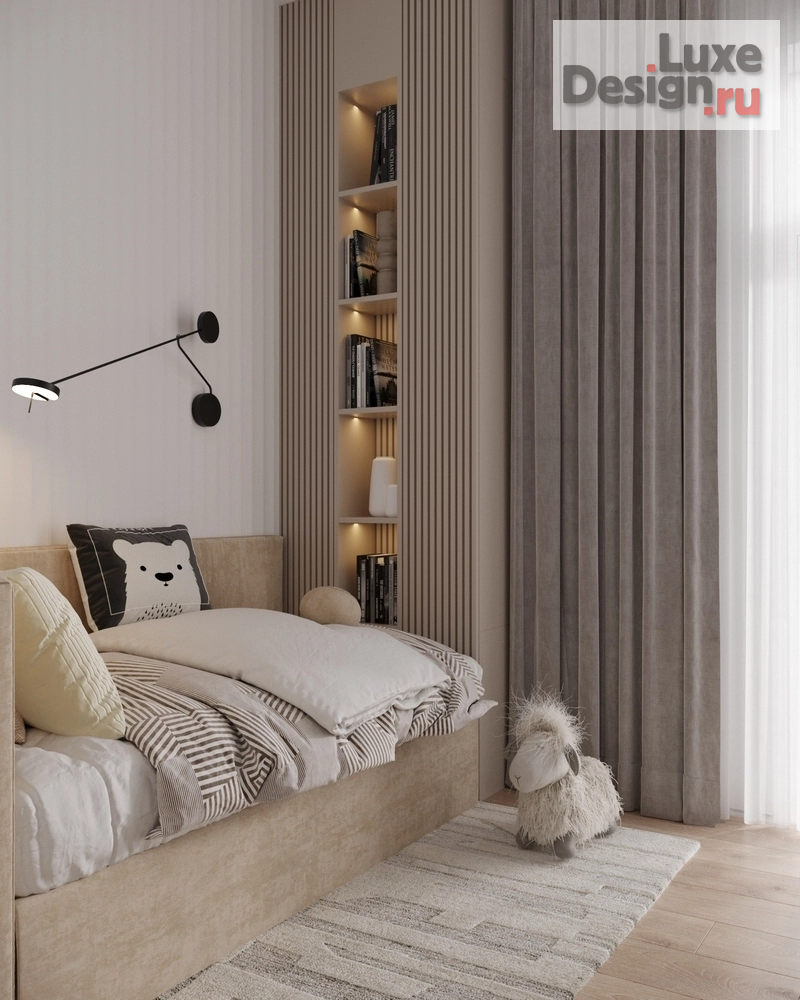 Дизайн интерьера трехкомнатной квартиры "ЖК Пряники" (фото 11)