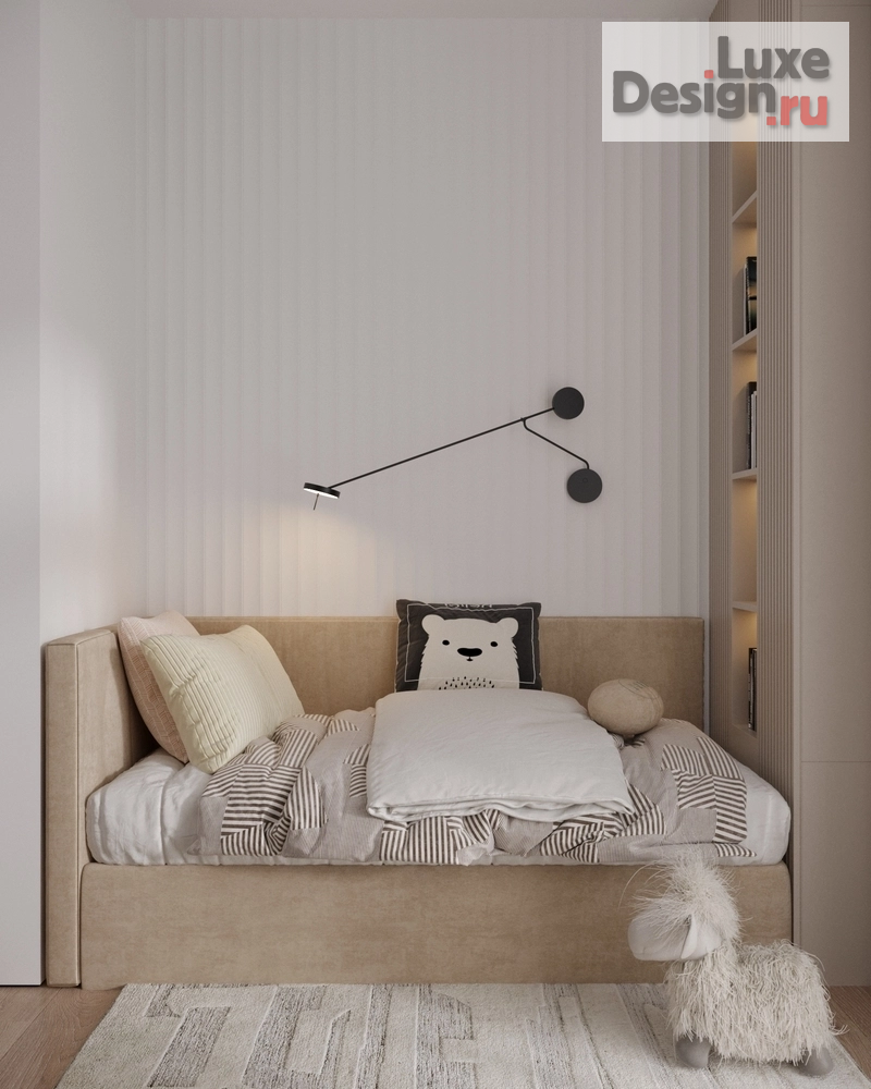 Дизайн интерьера трехкомнатной квартиры "ЖК Пряники" (фото 10)