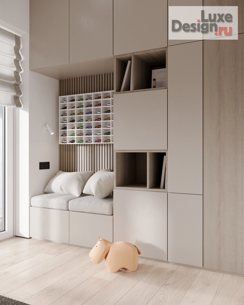 Дизайн интерьера трехкомнатной квартиры "ЖК Пряники" (фото 8)