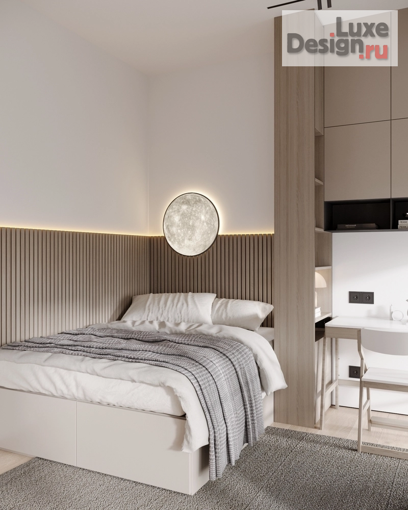 Дизайн интерьера трехкомнатной квартиры "ЖК Пряники" (фото 6)