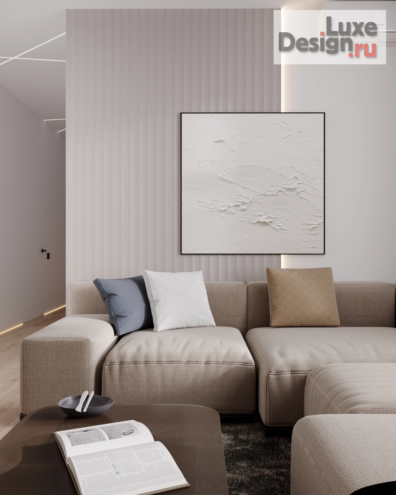 Дизайн интерьера трехкомнатной квартиры "ЖК Пряники" (фото 5)