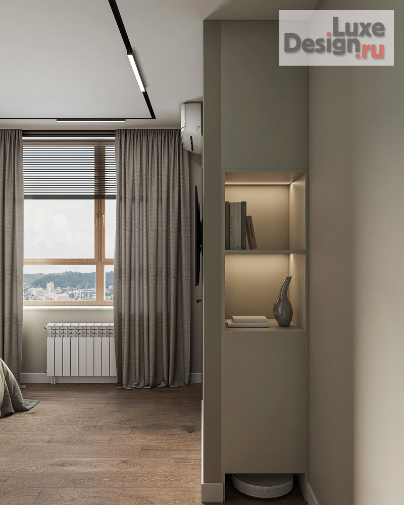 Дизайн интерьера двухкомнатной квартиры "ЖК "Мёд"" (фото 15)