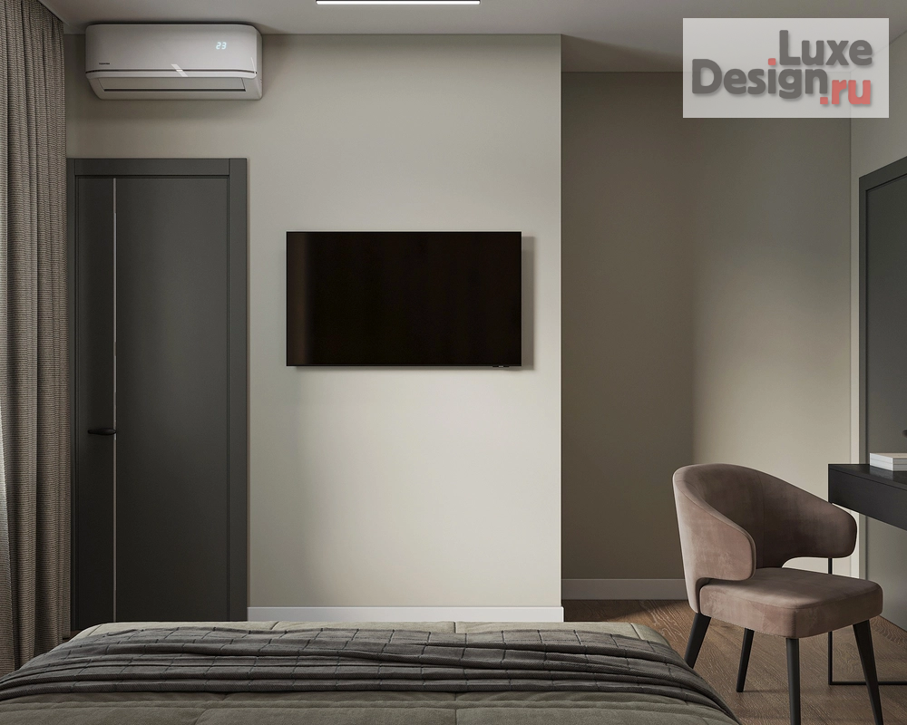 Дизайн интерьера двухкомнатной квартиры "ЖК "Мёд"" (фото 16)