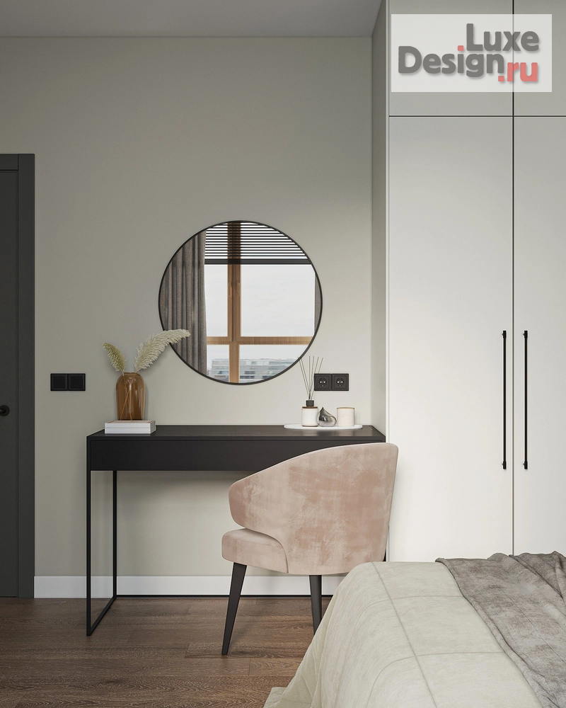 Дизайн интерьера двухкомнатной квартиры "ЖК "Мёд"" (фото 18)