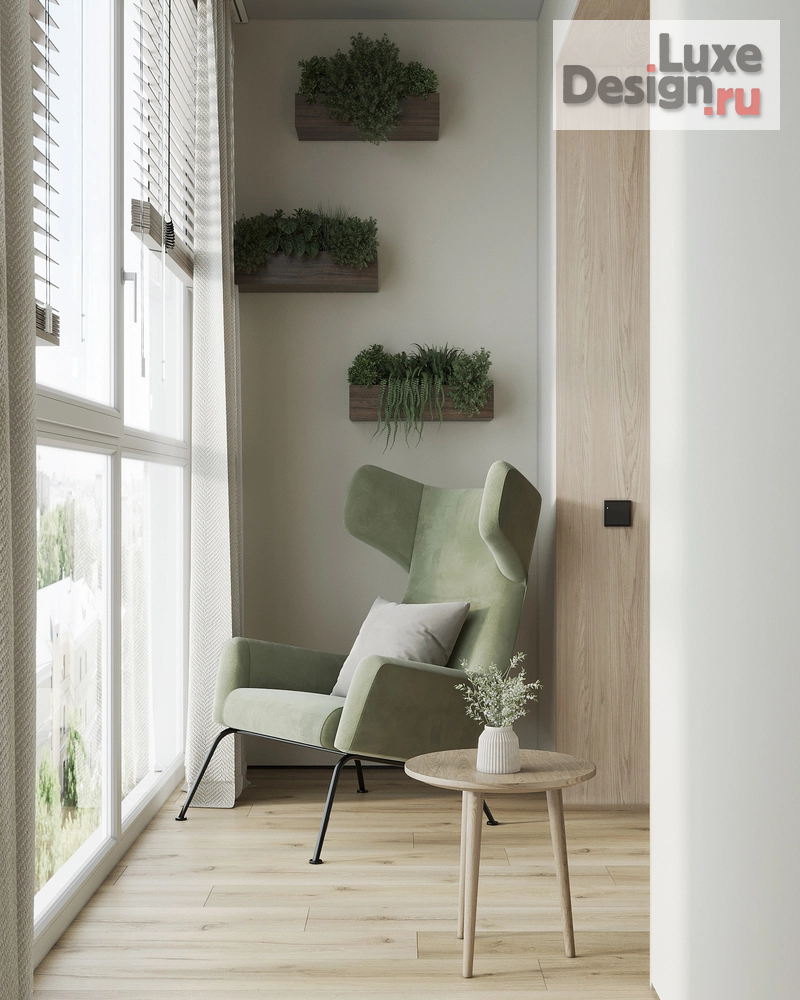 Дизайн интерьера однокомнатной квартиры "ЖК "Зелёный бульвар"" (фото 20) от дизайнера Горкавчук Наталья Дизайн интерьера однокомнатной квартиры "ЖК "Зелёный бульвар"" (фото 20)