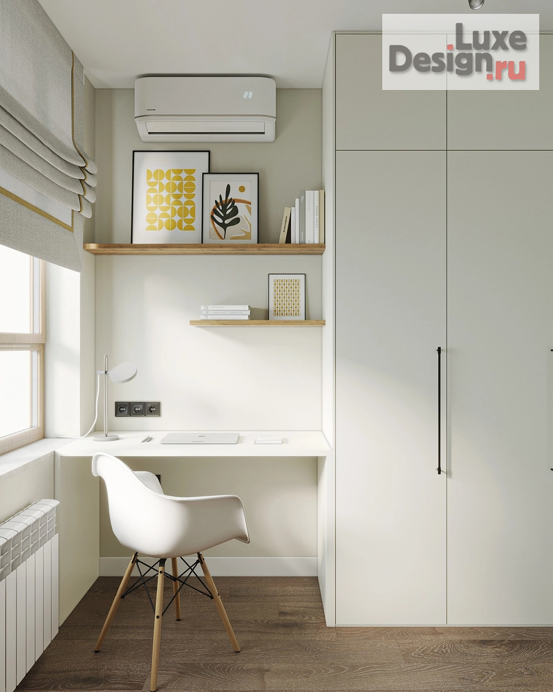 Дизайн интерьера двухкомнатной квартиры "ЖК "Мёд"" (фото 23)