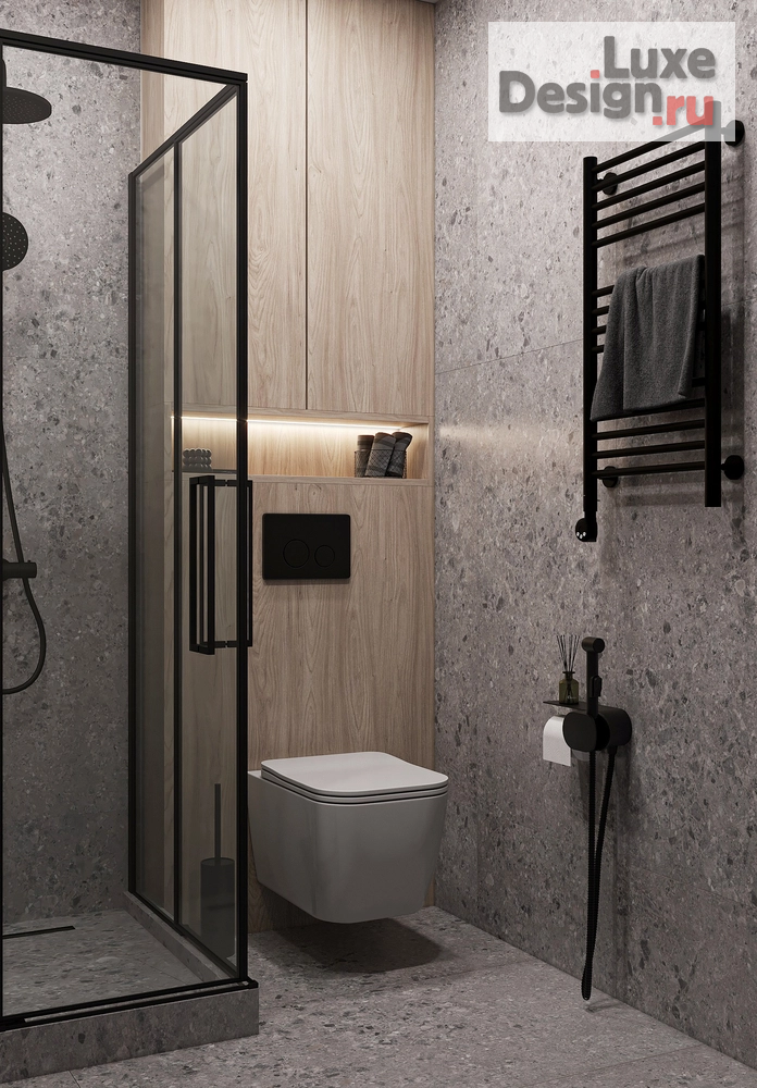 Дизайн интерьера однокомнатной квартиры "ЖК "Зелёный бульвар"" (фото 23) от дизайнера Горкавчук Наталья Дизайн интерьера однокомнатной квартиры "ЖК "Зелёный бульвар"" (фото 23)