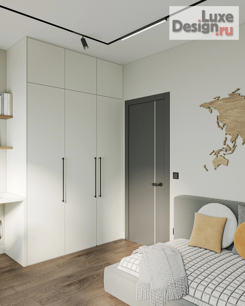 Дизайн интерьера двухкомнатной квартиры "ЖК "Мёд"" (фото 24)