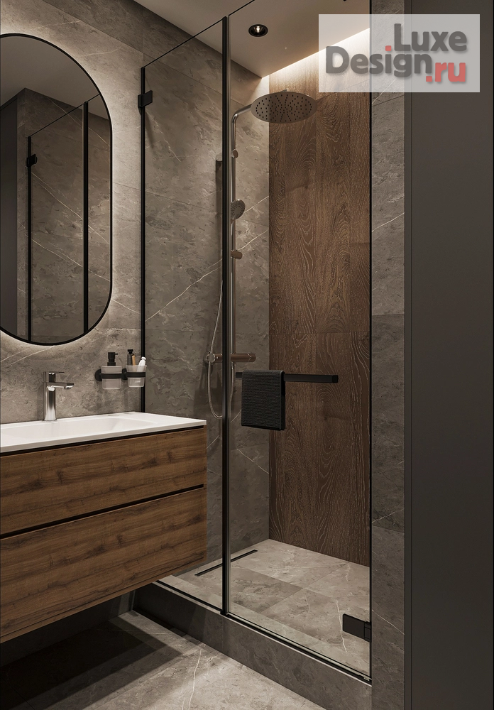 Дизайн интерьера двухкомнатной квартиры "ЖК "Мёд"" (фото 26)