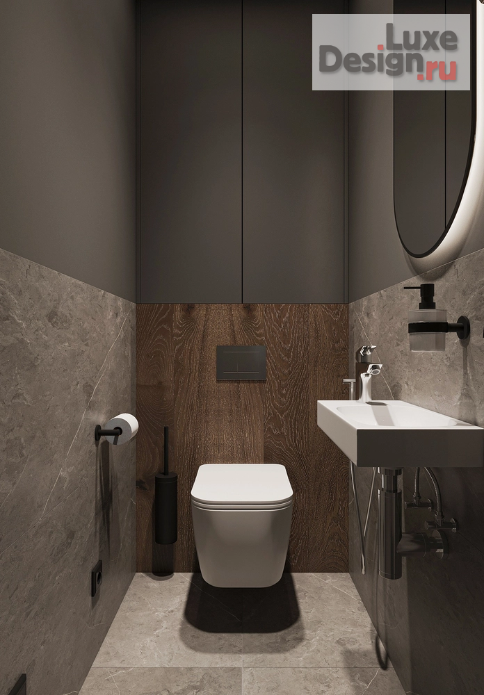 Дизайн интерьера двухкомнатной квартиры "ЖК "Мёд"" (фото 30)