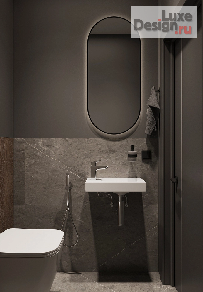 Дизайн интерьера двухкомнатной квартиры "ЖК "Мёд"" (фото 31)