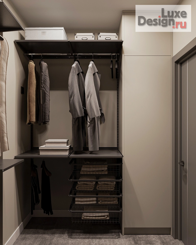 Дизайн интерьера двухкомнатной квартиры "ЖК "Мёд"" (фото 34)