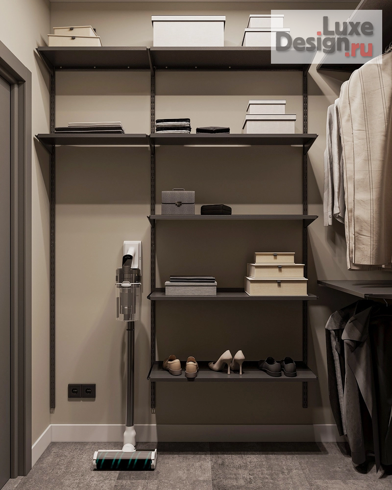 Дизайн интерьера двухкомнатной квартиры "ЖК "Мёд"" (фото 36)