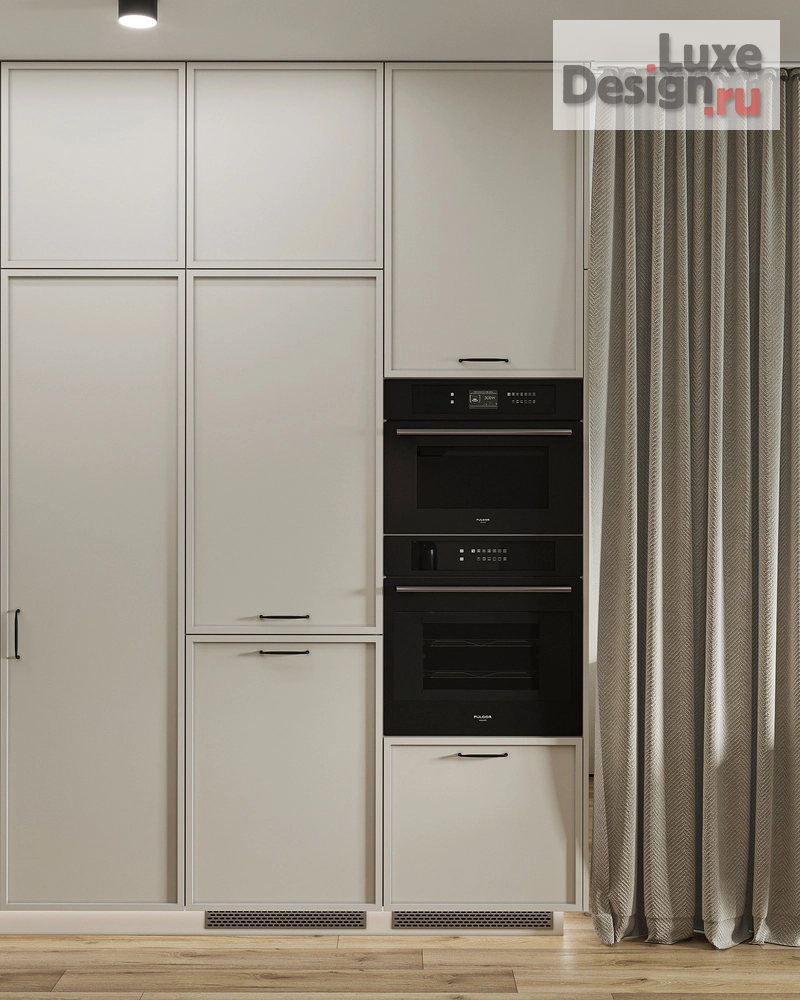 Дизайн интерьера однокомнатной квартиры "ЖК "Зелёный бульвар"" (фото 4) от дизайнера Горкавчук Наталья Дизайн интерьера однокомнатной квартиры "ЖК "Зелёный бульвар"" (фото 4)