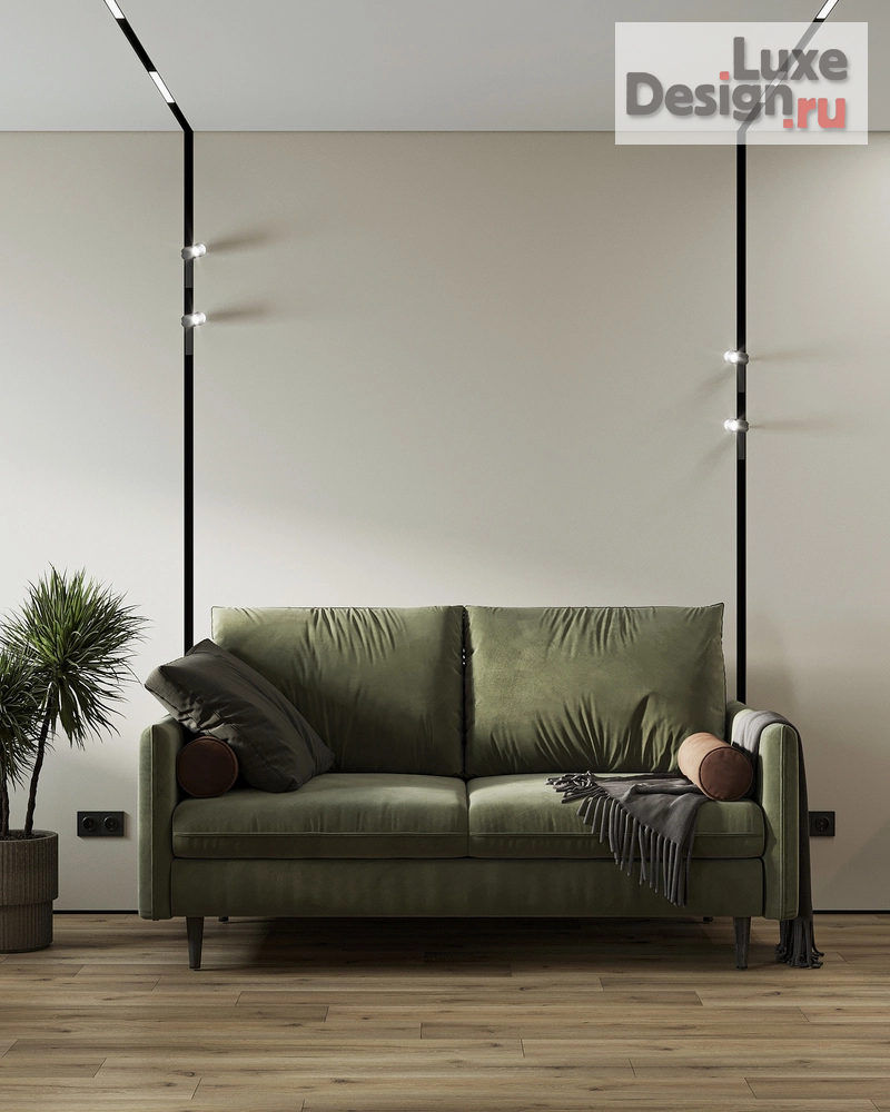 Дизайн интерьера однокомнатной квартиры "ЖК "Зелёный бульвар"" (фото 10) от дизайнера Горкавчук Наталья Дизайн интерьера однокомнатной квартиры "ЖК "Зелёный бульвар"" (фото 10)