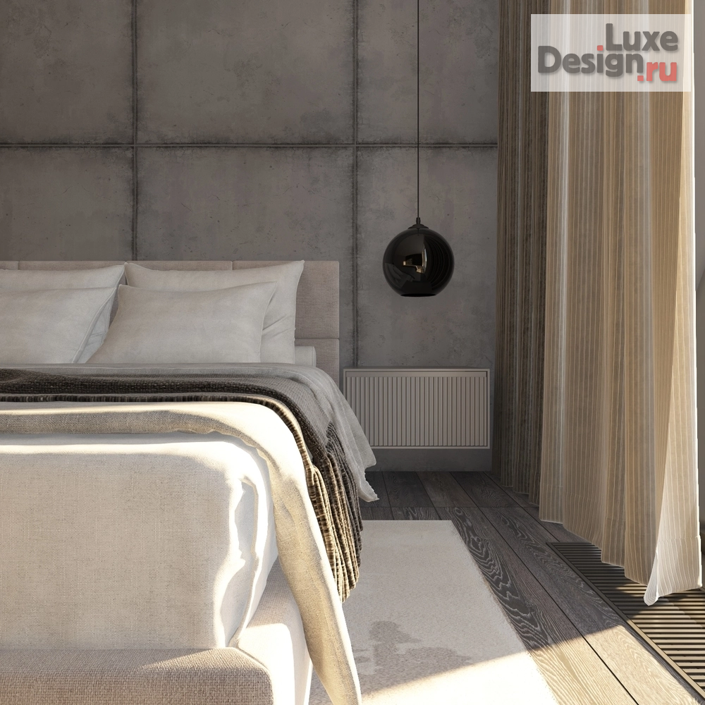 Дизайн интерьера спальни "Спальня в светлых тонах" (фото 3)