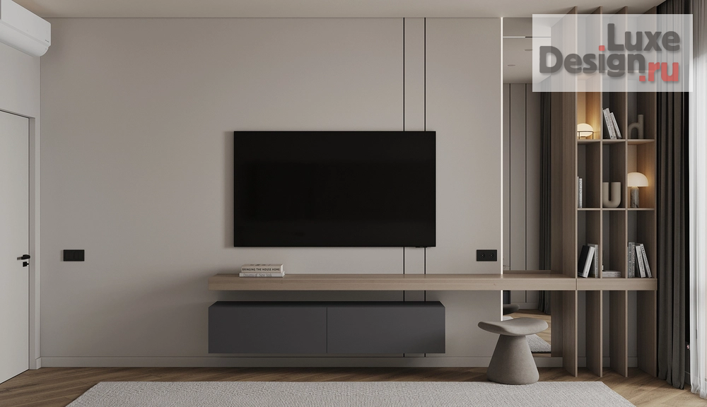 Дизайн интерьера трехкомнатной квартиры "Минимализм ЖК Дом на Полетаева Владивосток" (фото 18)