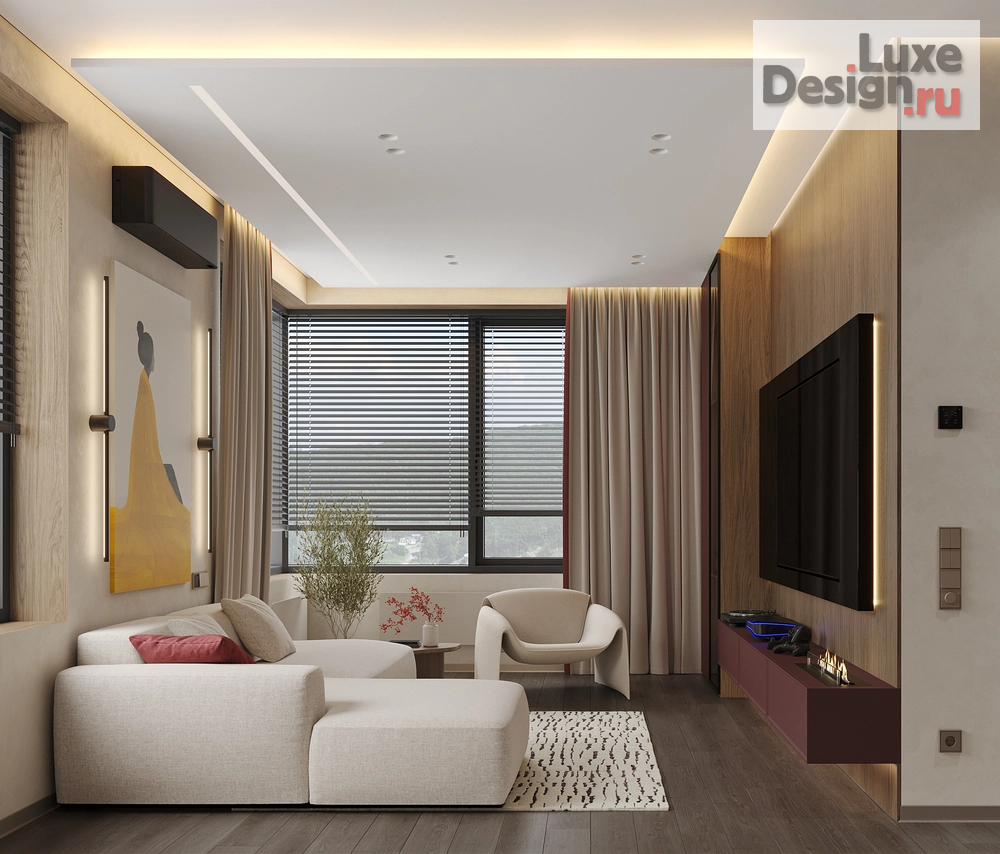Дизайн интерьера квартиры "ЖК Сады Маковского" (фото 2)