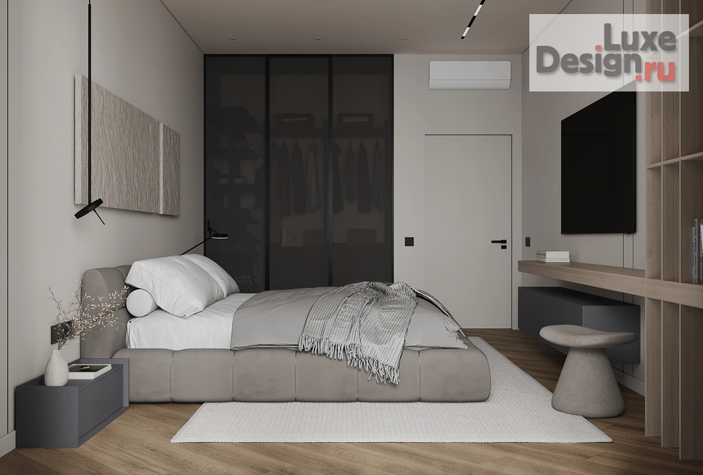 Дизайн интерьера трехкомнатной квартиры "Минимализм ЖК Дом на Полетаева Владивосток" (фото 24)