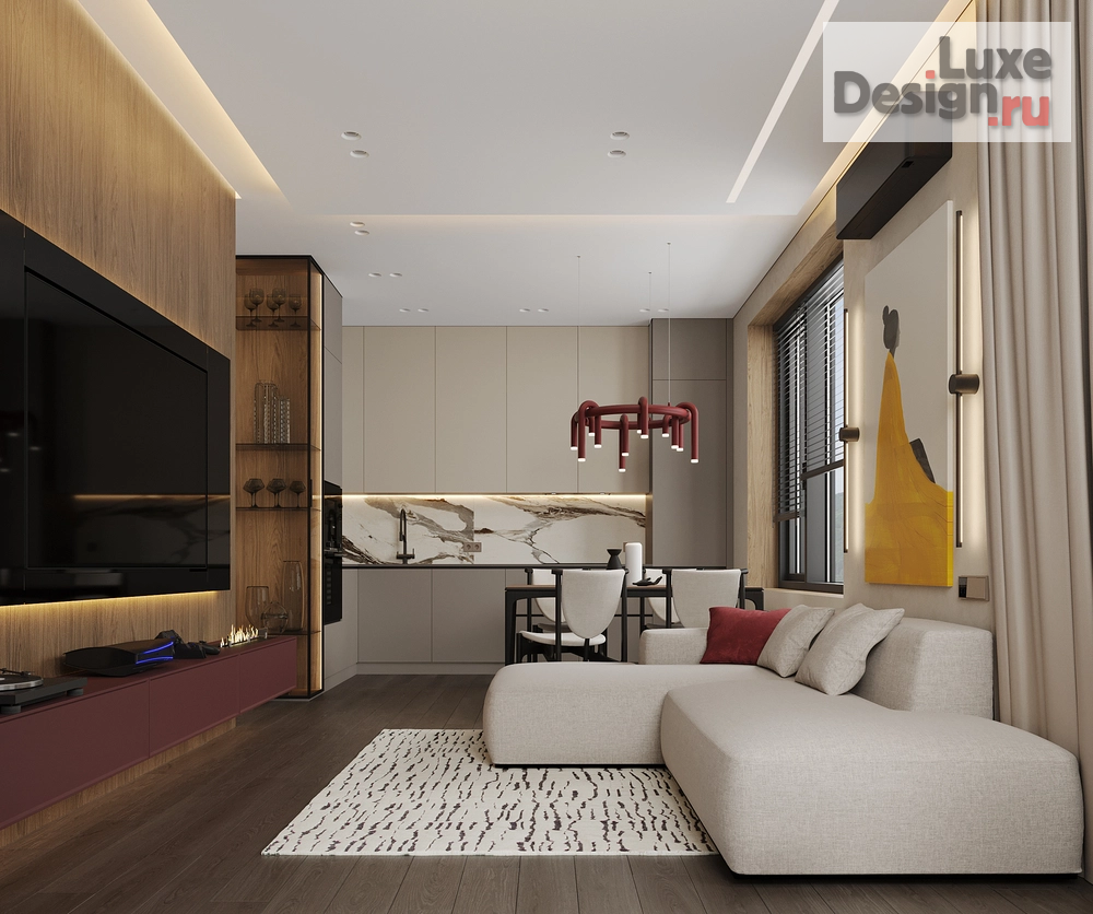 Дизайн интерьера квартиры "ЖК Сады Маковского" (фото 4)