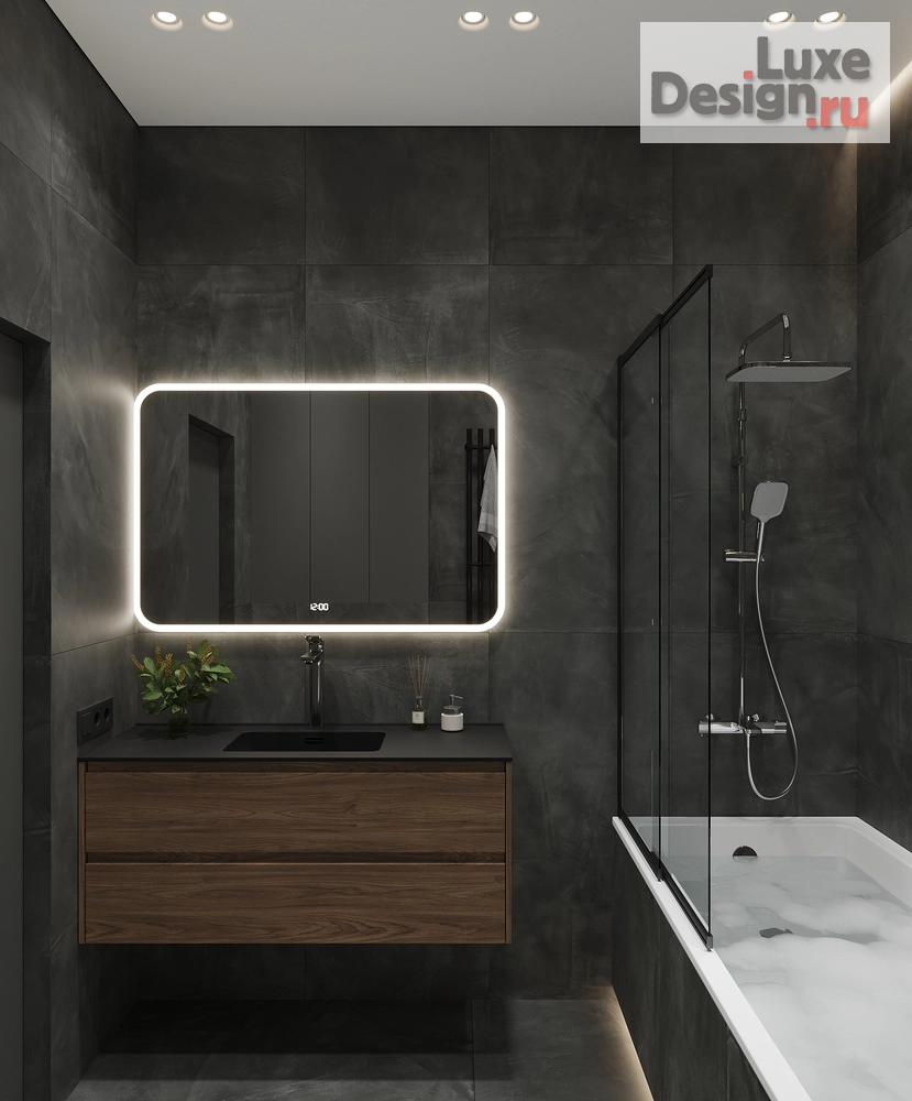 Дизайн интерьера трехкомнатной квартиры "Минимализм ЖК Дом на Полетаева Владивосток" (фото 36)