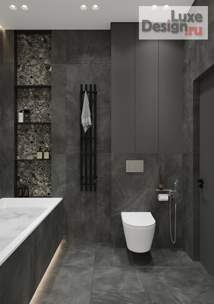 Дизайн интерьера трехкомнатной квартиры "Минимализм ЖК Дом на Полетаева Владивосток" (фото 37)